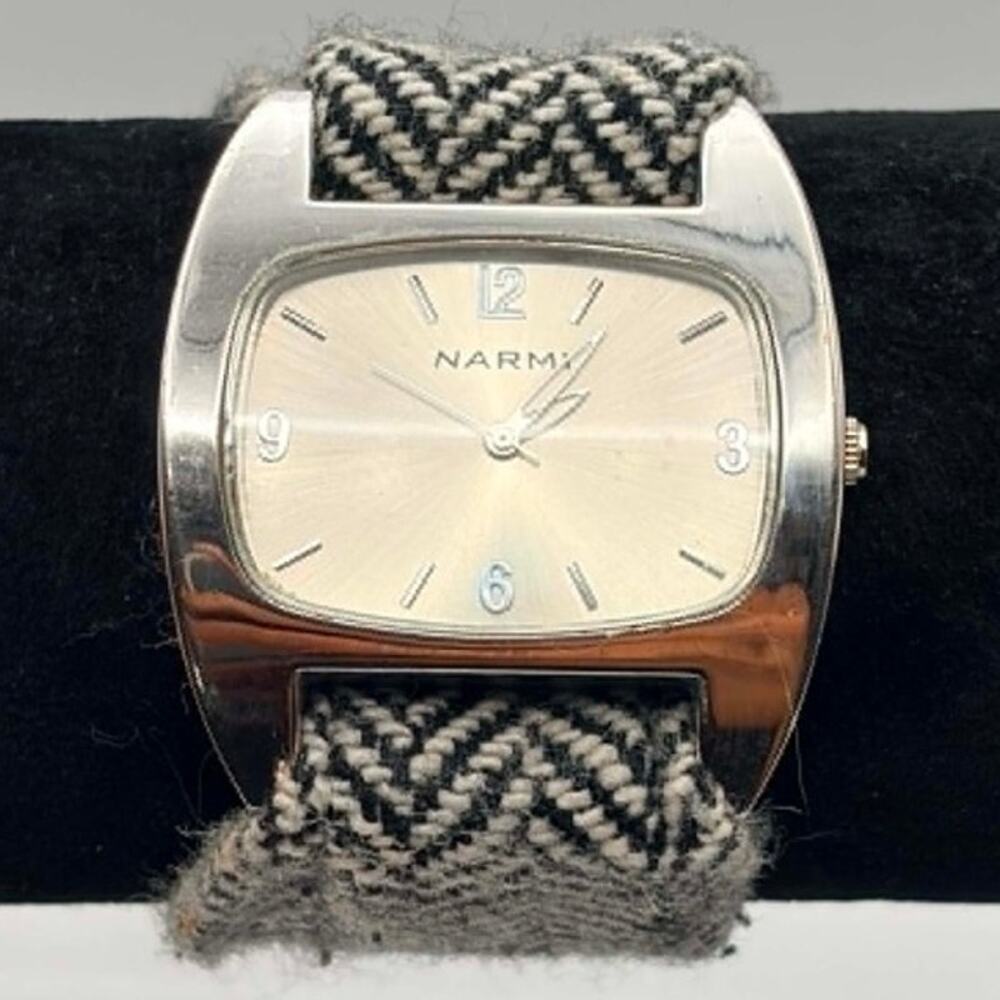 Silver Woven Narmi Watch